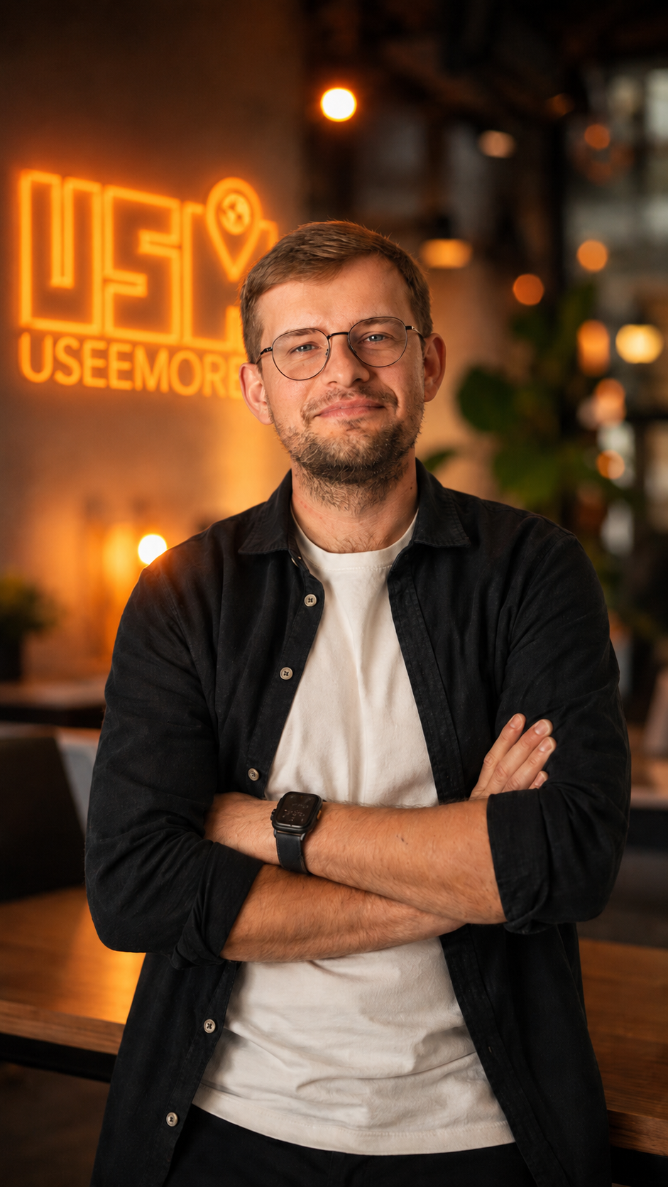 Marek Wroński — założyciel i szef zespołu Useemore